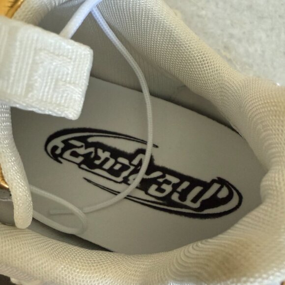 VERSACE Mercury‎ M_VS_03 Rope, Leather and Mesh Sneakers. 46